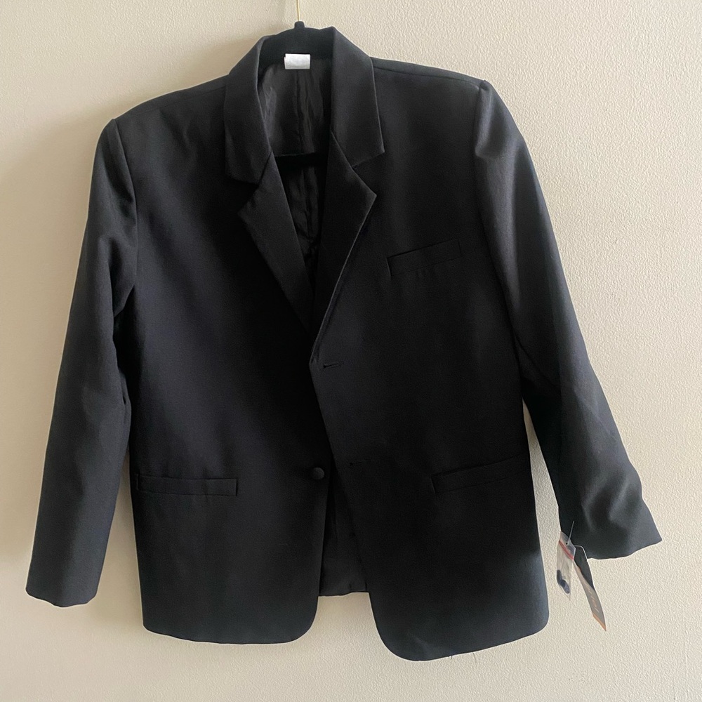 Gabriel Classic Black Kid's Blazer Size 14 NWT